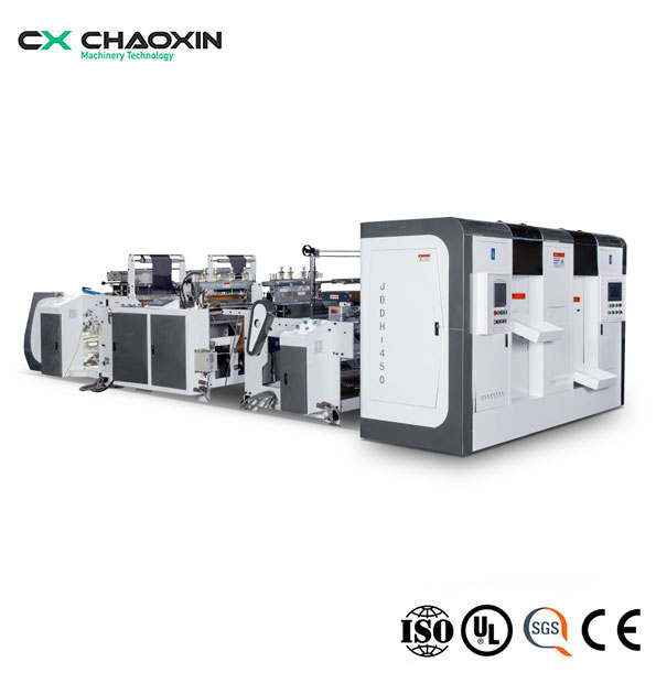 Automatic Double Lines High Speed Star Sealing Rolling Bag Making ...